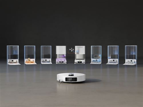 Aspirateur robot Dreame X50 UC Blanc – Image 3