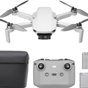 Drone Dji Mini 4 Pro Fly More Combo avec radiocommande Blanc