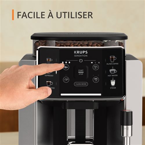 Expresso avec broyeur Krups Sensation EA910E10 Gris – Image 3