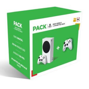 PACK  XBOX SERIES S + Manette robot white